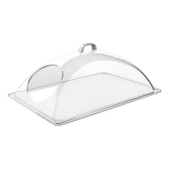 Flash Sale RETIF Cloche Bomb E Transparente Gn 1/1 Petite Ouverture Lat Rale Poign E Zinc