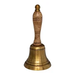 Sale RETIF Cloche Main En Bois De Manguier Et M Tal