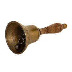 Sale RETIF Cloche Main En Bois De Manguier Et M Tal