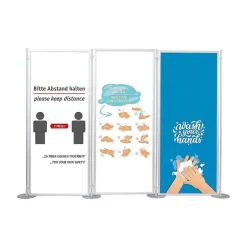 Flash Sale RETIF Cloison Mobile 'Multi' Avec 3 Cadres Aluminium Affichage Double Face
