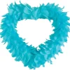 Shop RETIF Coeur De Plumes Turquoise 38X38Cm Bleu Turquoise