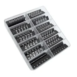 Outlet RETIF Coffret Prix 1Cm Noir Criture Blanc