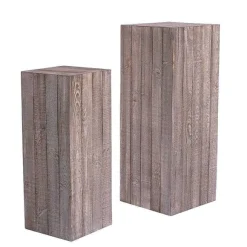 Store RETIF Colonne H Ritage 39X39X100Cm + 32X32X80Cm - Par 2