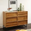 Clearance RETIF Commode 6 Tiroirs En Manguier Massif 107X40X75Cm