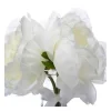 Flash Sale RETIF Compo Artificielle De 3 Roses Blanches Dans 3 Vases En Verre Li S Par Une Corde