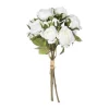 Cheap RETIF Compo Artificielle De 3 Roses Blanches Dans 3 Vases En Verre Li S Par Une Corde