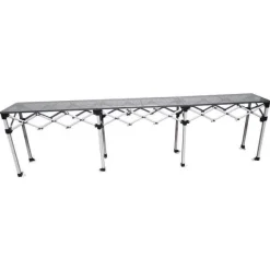 Store RETIF Comptoir Pliant En Acier Pour Stand Buvette 2.86M