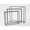 Online RETIF Consoles Alu Noir Et Iris S Set De 3 - 70X20X65 + 75X23X75 + 80X26X85 Cm