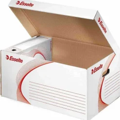New RETIF Container Archivage Carton Ondul Blanc (L)560 X (P)370 X (H)275 Mm L'Unit