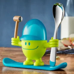 Cheap RETIF Coquetier Mc Egg Avec Cuill Re Vert