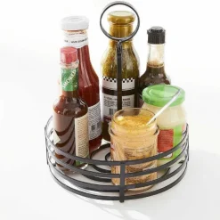 Clearance RETIF Corbeille Condiments M Tal Noir 15,5X20Cm