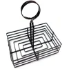 Clearance RETIF Corbeille Condiments M Tal Noir 20,5X15X23,5Cm