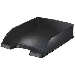 Outlet RETIF Corbeille Courrier Style Noir Effet Bross