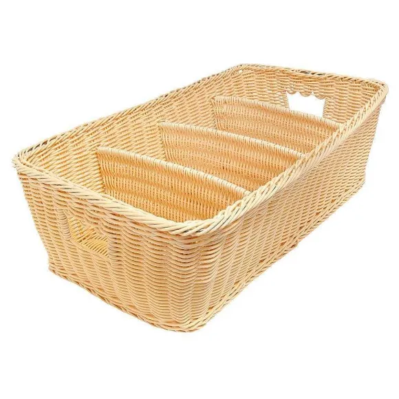 Online RETIF Corbeille Couverts Effet Osier 53X31X15Cm Polypropyl Ne