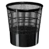 Fashion RETIF Corbeille Papier Ajour E Noire 18L