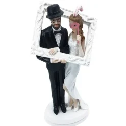 Clearance RETIF Couple De Maries Pose Dans Le Cadre 18 X 9,8 X 6,6 Cm - Par 6 Lots De 1