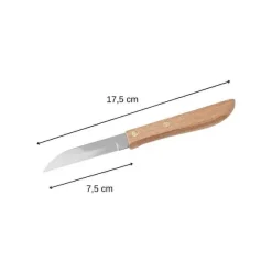 Store RETIF Couteau D'Office Manche En Bois Lame De 7,5Cm Nirosta Country