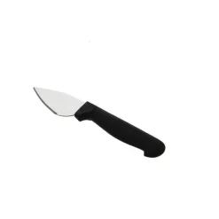 Fashion RETIF Couteau Inox "Breton" Manche Abs Noir 17X2,8Cm - Par 100