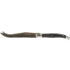 Hot RETIF Couteau Inox "Cheese" Manche Abs Noir Marbr 23X1,8 Cm - Par 200