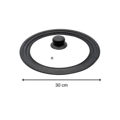 Cheap RETIF Couvercle En Verre Et Acier Au Carbone De 30Cm De M Tre Elo