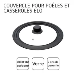 Cheap RETIF Couvercle En Verre Et Acier Au Carbone De 30Cm De M Tre Elo