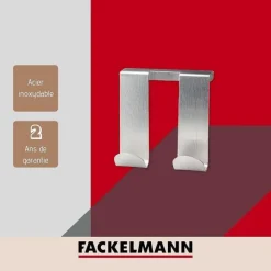 Clearance RETIF Crochet Double Pour Porte Fackelmann Tecno