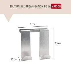 Clearance RETIF Crochet Double Pour Porte Fackelmann Tecno