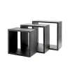 Clearance RETIF Cubes Noir Mat 31X20+35X20+39X20Cm - Par 3