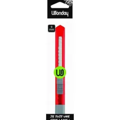 Online RETIF Cutter Plastique 9Mm - Autobloquant Embout Casse Lame Rouge Ou Bleu