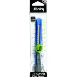 Online RETIF Cutter Plastique 9Mm - Autobloquant Embout Casse Lame Rouge Ou Bleu