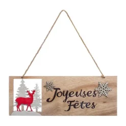 Discount RETIF D Co De No L Pancarte En Bois Joyeuses F Tes