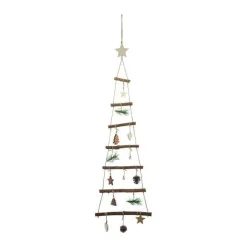 New RETIF D Co De No L Sapin Suspendre En Bois Avec D Co H75Cm