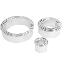 Best Sale RETIF D Coupoirs Laiton Argent Ronds Lisses 2,2 11,2Cm - Par 12