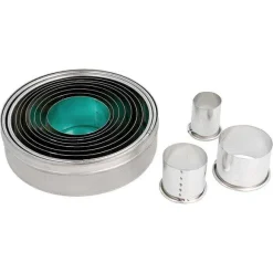 Best Sale RETIF D Coupoirs Laiton Argent Ronds Lisses 2,2 11,2Cm - Par 12