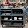 Hot RETIF Desserte Vaisselier D'Ext Rieur Hana Basse D Cor Gris