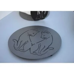 Best RETIF Dessous De Plat Chat 22Cm