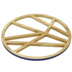 Shop RETIF Dessous De Plat Rond En Bois Tasty Green