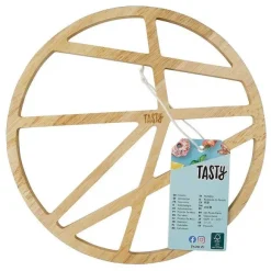 Shop RETIF Dessous De Plat Rond En Bois Tasty Green