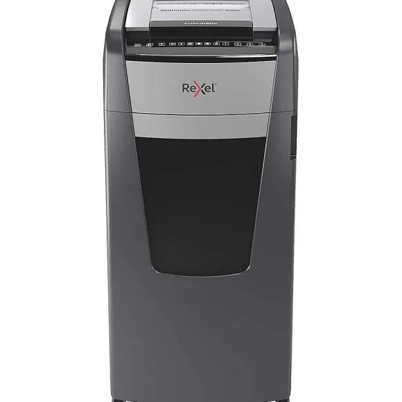 New RETIF Destructeur Optimum Auto+ 600X Coupe Crois E P4 600 Feuilles Corbeille 110L