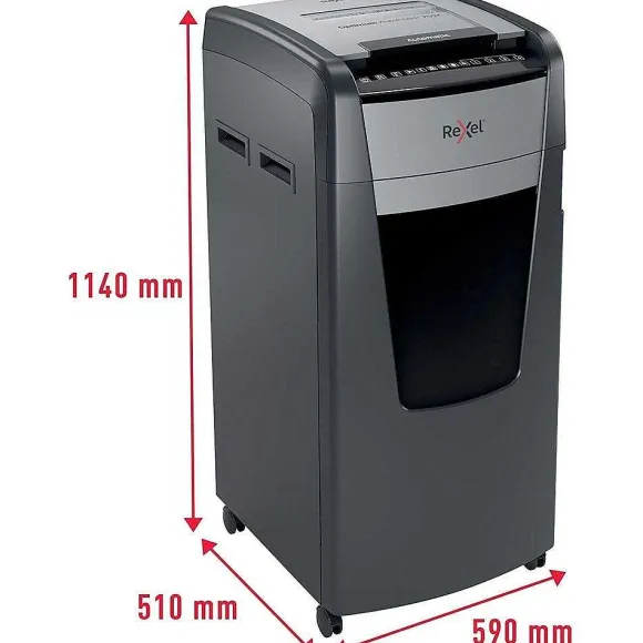 Shop RETIF Destructeur Optimum Auto+ 750X Coupe Crois E P4 750 Feuilles Corbeille 140L