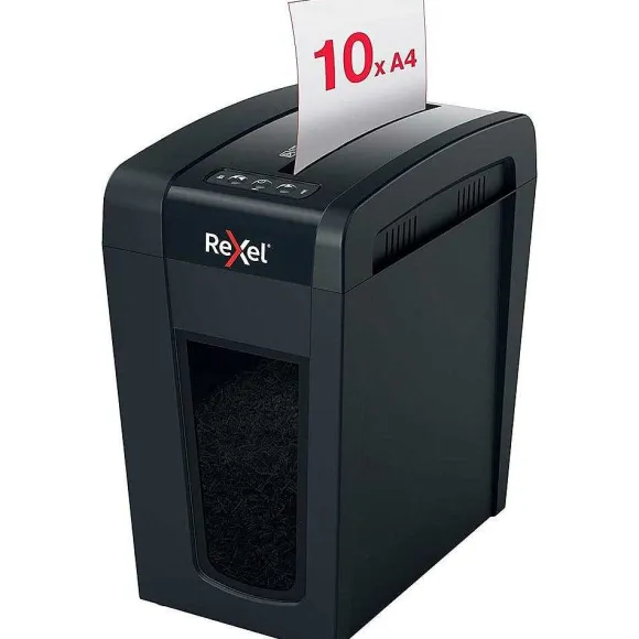 New RETIF Destructeur Secure X10-Sl Coupe Crois E S Curit P4 10 Feuilles Corbeille 18L