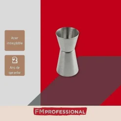 Flash Sale RETIF Doseur Alcool Pour Cocktail 5Cl Et 3Cl En Inox Fm Professional Boissons