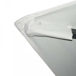 New RETIF Double Parasol D Port Carr En Aluminium 3X3M Cru