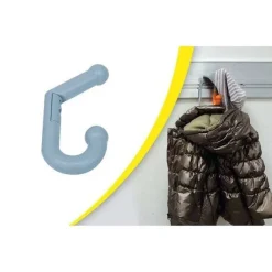 Outlet RETIF Double Porte Manteau Souple Pour Int Rieur - Gris
