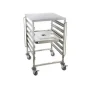 Discount RETIF Echelle Inox Avec Plan De Travail 6 Niveaux