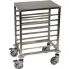 Outlet RETIF Echelle Inox Avec Plan De Travail 7 Niveaux