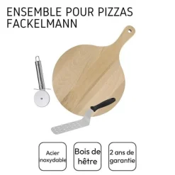 Hot RETIF Ensemble De 3 Ustensiles Pour Pizzas Fackelmann