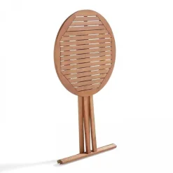 Online RETIF Ensemble Mange Debout Pliant +2 Tabourets Hauts En Bois D'Eucalyptus 80X80X110Cm
