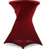 Online RETIF Ensemble Mange-Debout + Housse Bordeaux Acier Rekkem 80 X 110 Cm