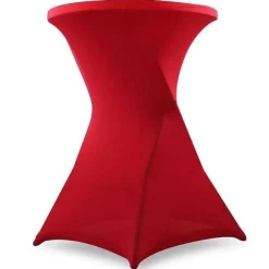 Clearance RETIF Ensemble Mange-Debout + Housse Rouge Acier Rekkem 80 X 110 Cm